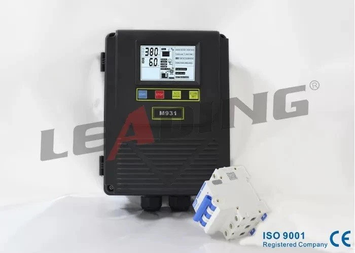 Black Programmable Control Submersible Pump Wiring Control Box